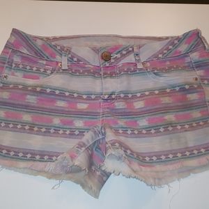 American Eagle size 10 Aztec Print Shorts